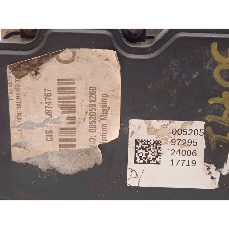 Recambio de abs para fiat panda (319) cross referencia OEM IAM 52059126 2265106516 269917