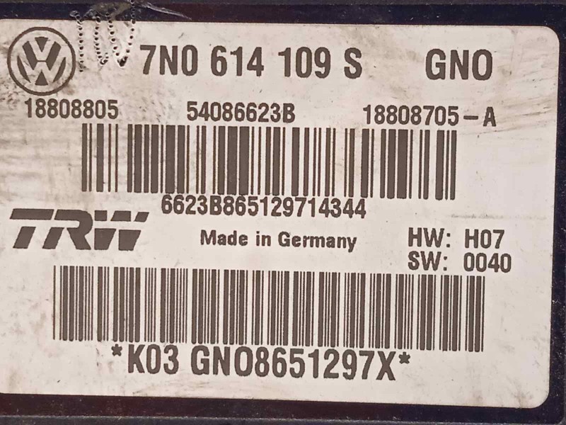 Recambio de abs para seat alhambra (710) reference referencia OEM IAM 7N0614109S 18808705A 54086623B
