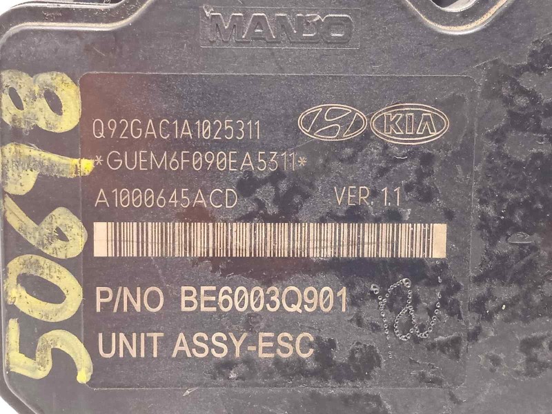 Recambio de abs para kia carens ( ) concept referencia OEM IAM 58910A4610 BE6003Q901 60BH6013Q901