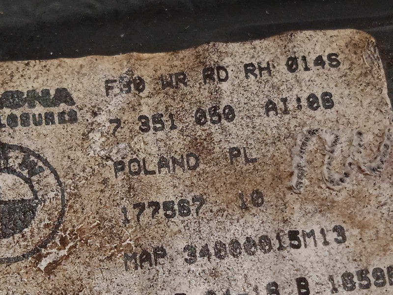 Recambio de elevalunas trasero derecho para bmw serie 3 touring (f31) 335d xdrive referencia OEM IAM 7351050  