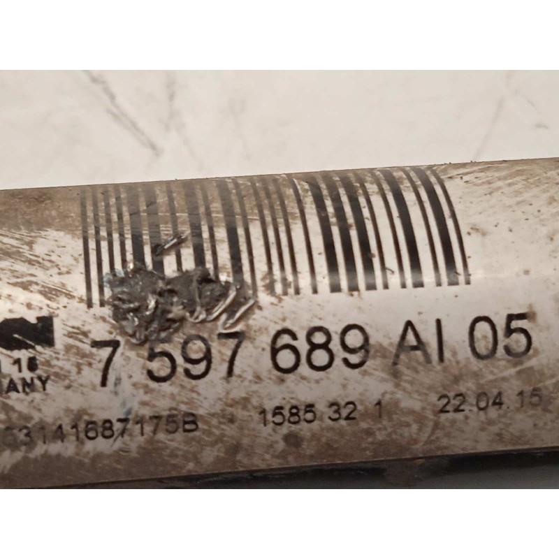 Recambio de transmision trasera izquierda para bmw serie 3 touring (f31) 335d xdrive referencia OEM IAM 7597689  33207597689