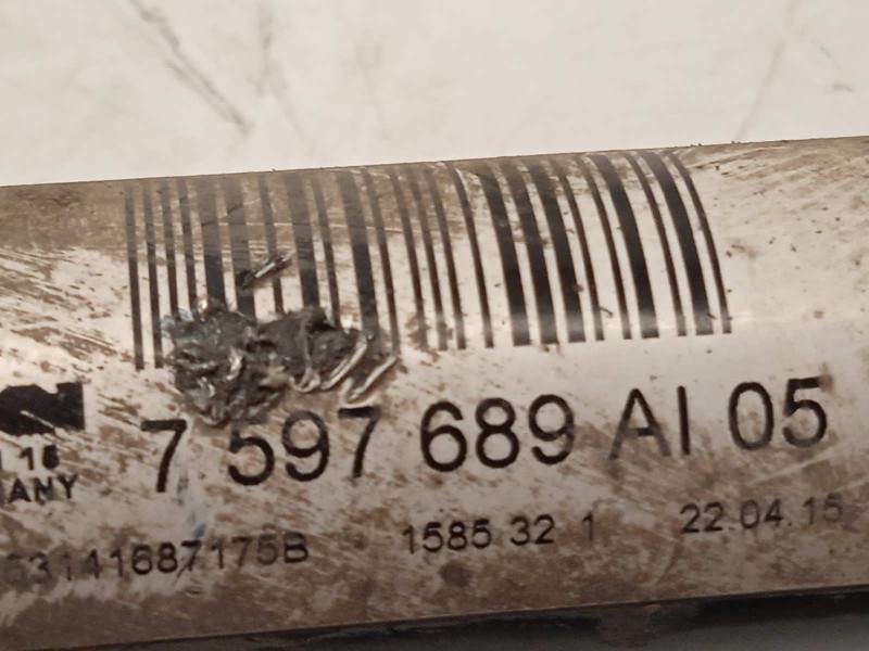 Recambio de transmision trasera izquierda para bmw serie 3 touring (f31) 335d xdrive referencia OEM IAM 7597689  33207597689