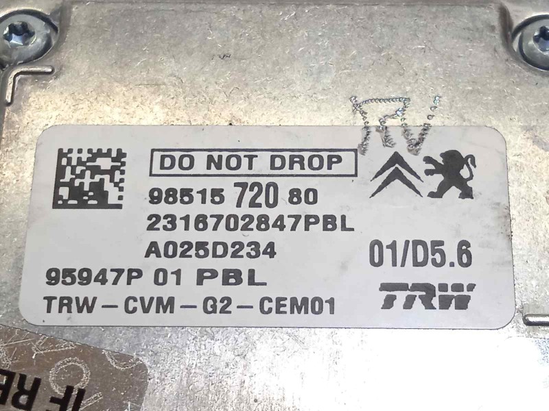 Recambio de modulo electronico para citroën c3 1.2 12v vti / puretech referencia OEM IAM 9851572080  1640245680