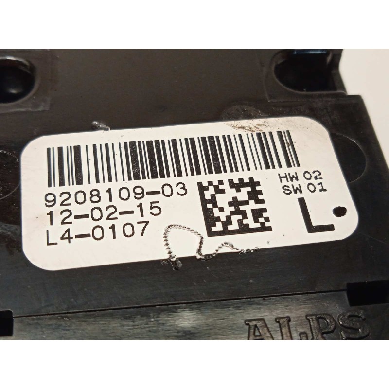 Recambio de mando elevalunas delantero izquierdo para bmw serie 3 touring (f31) 335d xdrive referencia OEM IAM 9208109  61319208