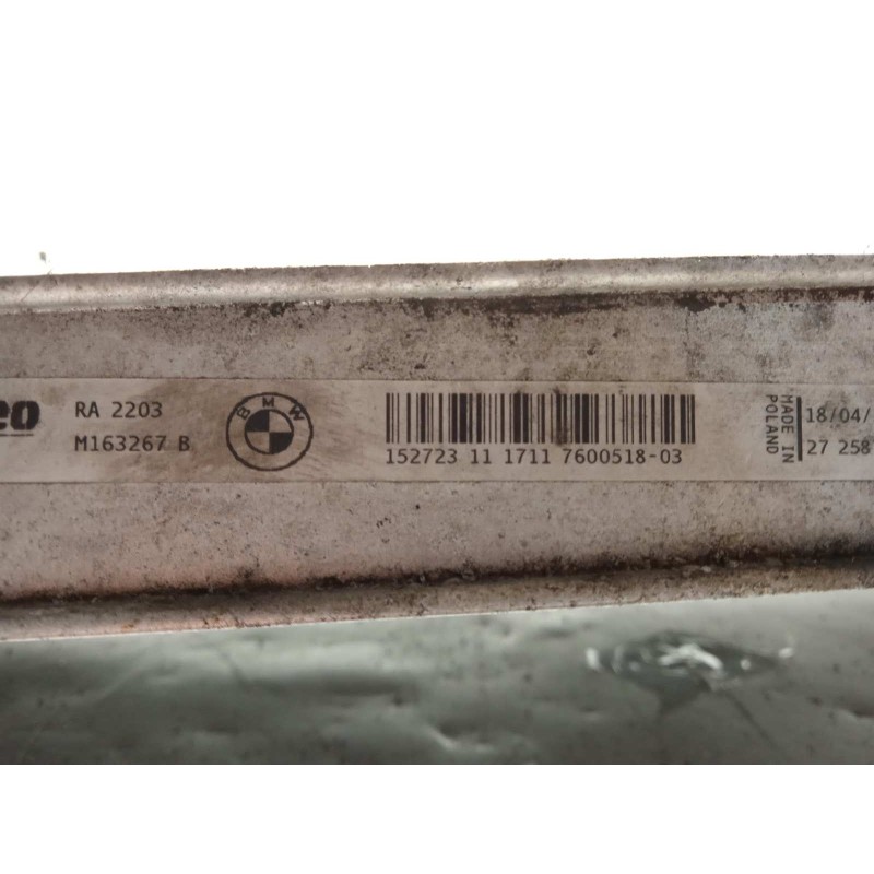 Recambio de radiador agua para bmw serie 3 touring (f31) 335d xdrive referencia OEM IAM 17117600518  