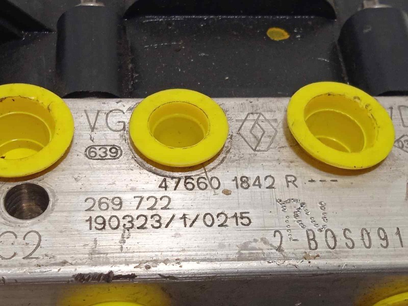 Recambio de abs para renault clio iv business referencia OEM IAM 476601842R 2265106455 269722