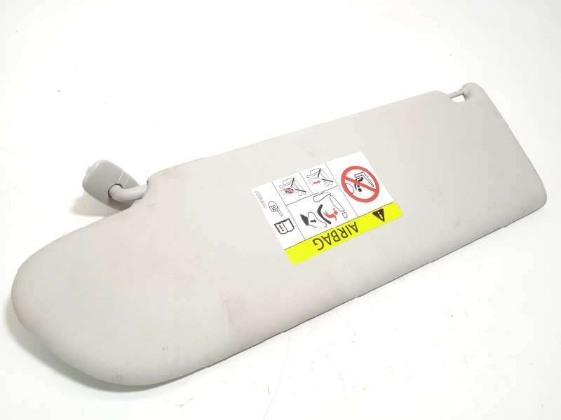 Recambio de parasol derecho para volkswagen t6 transporter furgón largo referencia OEM IAM 7E1857552B  7E1857552B2F4 - Blanco 2