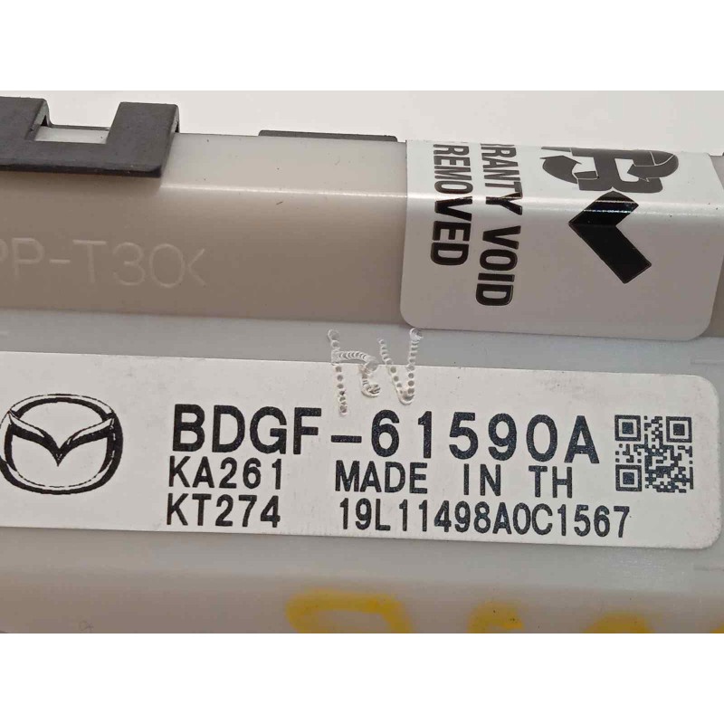 Recambio de resistencia calefaccion para mazda cx-30 referencia OEM IAM BDGF61590A  