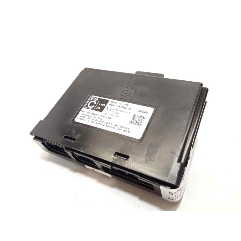 Recambio de modulo confort para mazda cx-30 referencia OEM IAM BCKA675M0D  