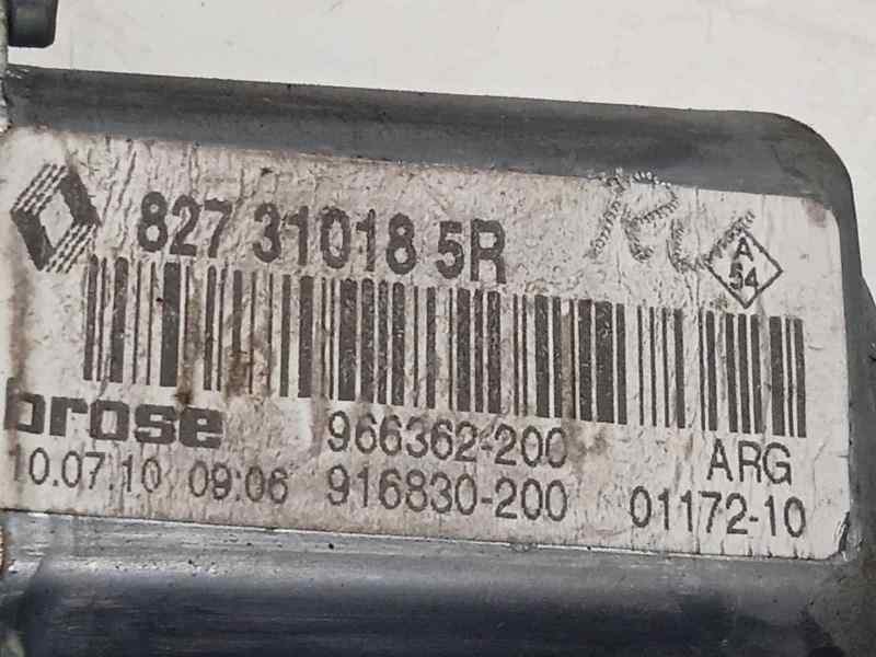 Recambio de elevalunas trasero izquierdo para renault megane iii berlina 5 p dynamique referencia OEM IAM 827210003R  827310185R