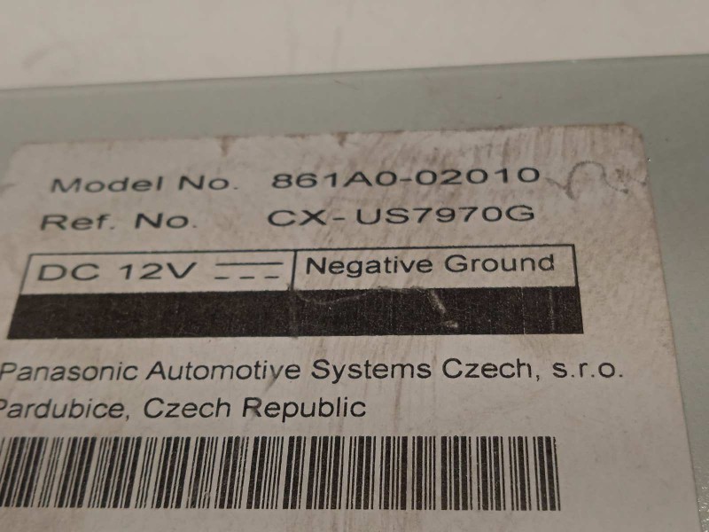 Recambio de modulo electronico para toyota auris hybrid active referencia OEM IAM 861A002010  