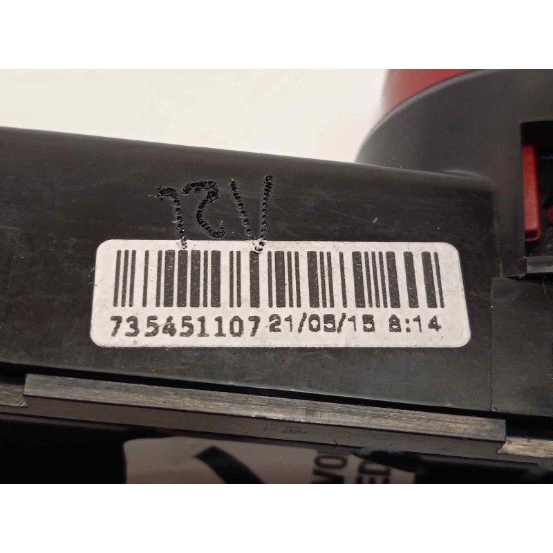 Recambio de mando multifuncion para fiat 500 1.2 referencia OEM IAM 735451107  