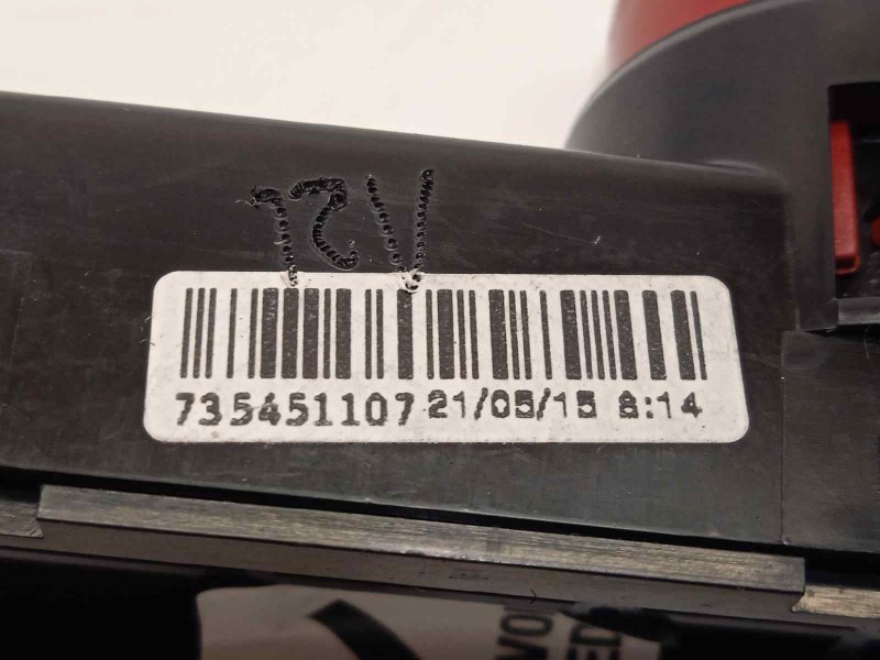 Recambio de mando multifuncion para fiat 500 1.2 referencia OEM IAM 735451107  