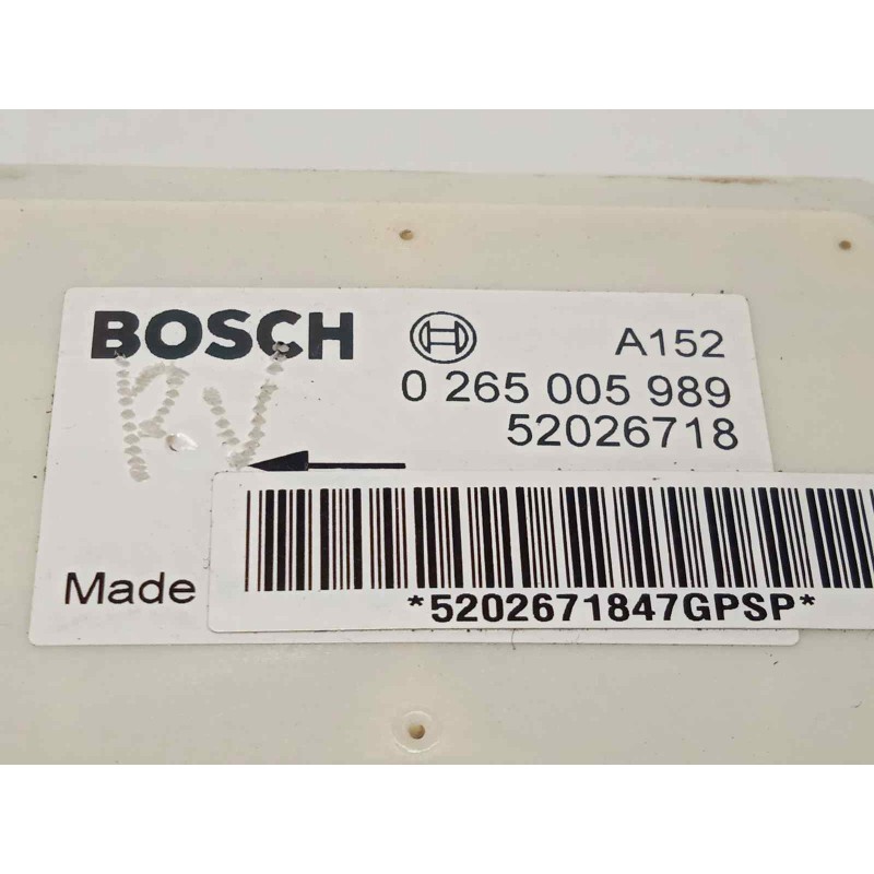 Recambio de centralita esp para fiat 500 1.2 referencia OEM IAM 52026718  0265005989