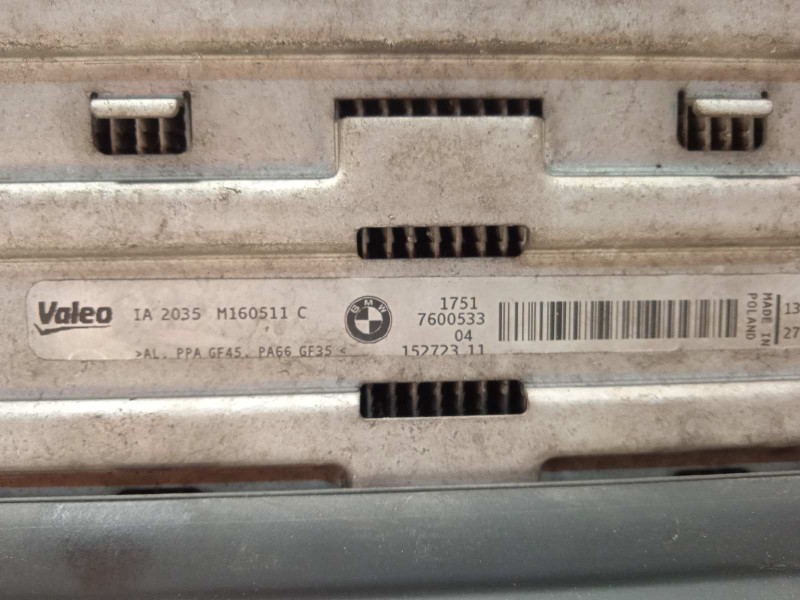 Recambio de intercooler para bmw serie 3 touring (f31) 335d xdrive referencia OEM IAM 17517600533  