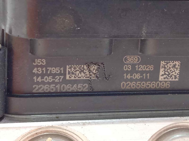 Recambio de abs para nissan micra (k13) acenta referencia OEM IAM 476603HN5A 2265106452 269500