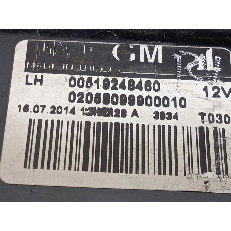 Recambio de piloto trasero izquierdo para opel combo d 1.3 16v cdti referencia OEM IAM 51924846  00519248460