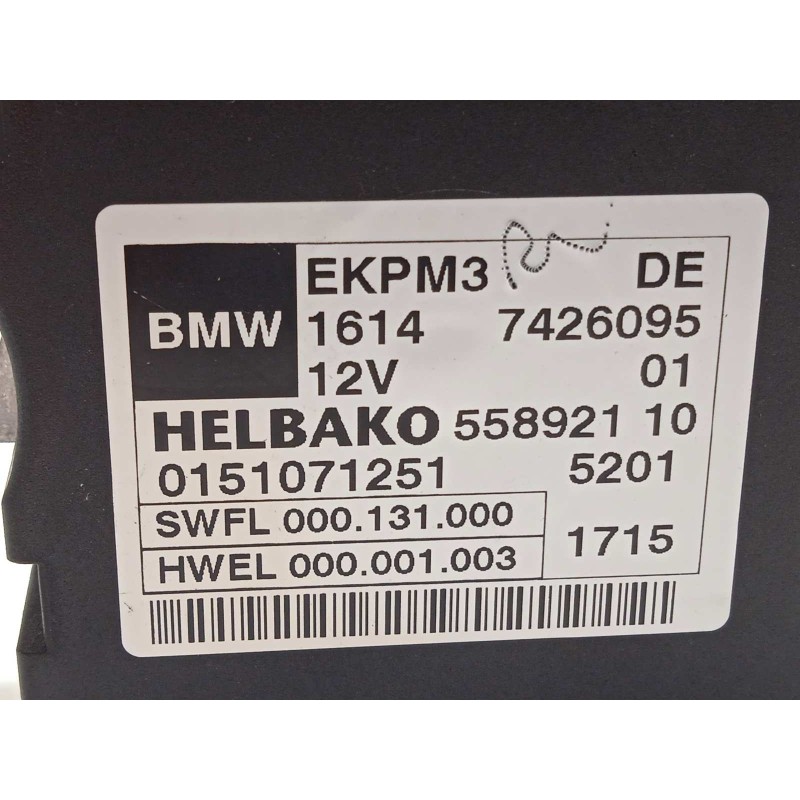 Recambio de modulo electronico para bmw serie 3 touring (f31) 335d xdrive referencia OEM IAM 16147426095  