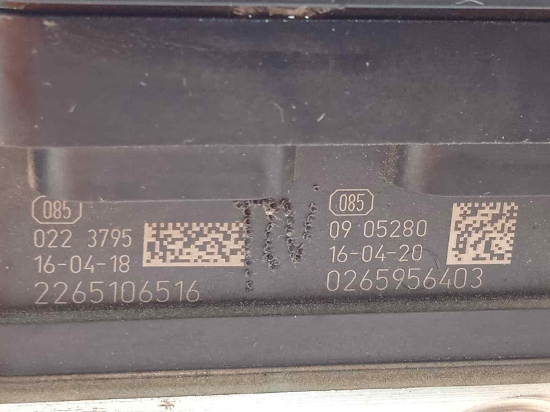 Recambio de abs para dacia duster 1.5 dci diesel fap cat referencia OEM IAM 476607477R 2265106516 269727