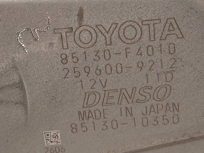 Recambio de motor limpia trasero para toyota c-hr referencia OEM IAM 85130F4010  2596009212