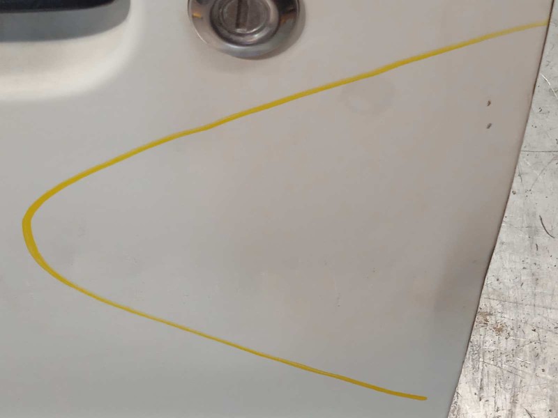 Recambio de puerta delantera izquierda para ford ranger (eq) extrakabine 4x4 referencia OEM IAM 4529407  XM34J20125BD