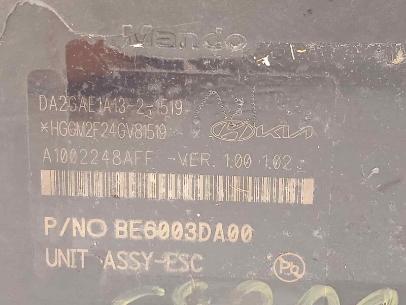 Recambio de abs para kia rio (yb) concept referencia OEM IAM 58910H8400 BE6003DA00 MGH85ADBH6013DA00