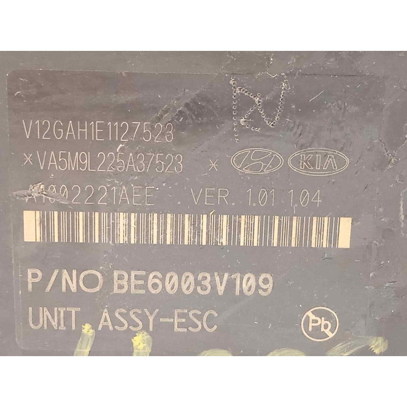 Recambio de abs para kia stonic (ybcuv) 1.0 tgdi cat referencia OEM IAM 58920H8260 BE6003V109 BH6013V105