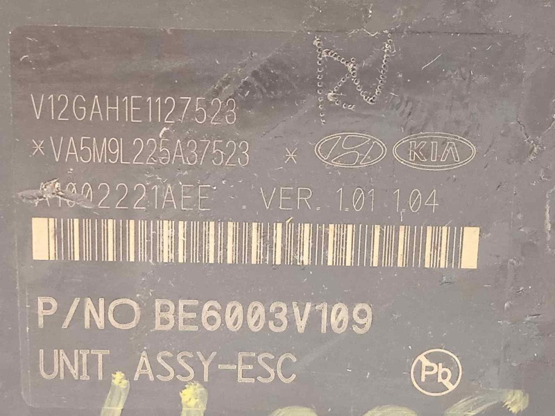 Recambio de abs para kia stonic (ybcuv) 1.0 tgdi cat referencia OEM IAM 58920H8260 BE6003V109 BH6013V105