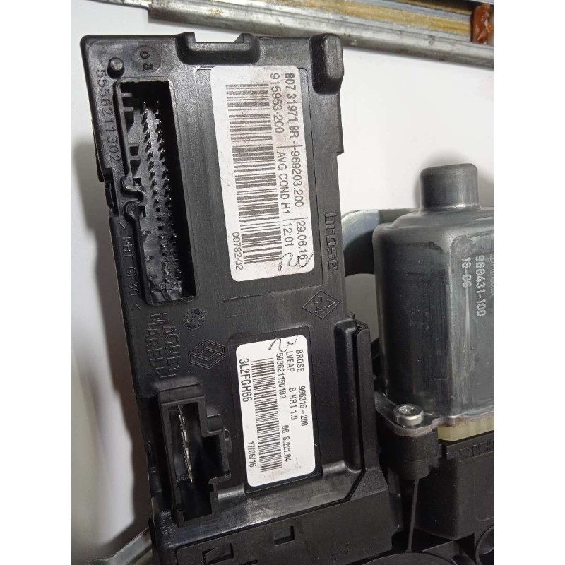 Recambio de elevalunas delantero izquierdo para renault scenic iii 1.5 dci diesel fap referencia OEM IAM 807319718R  