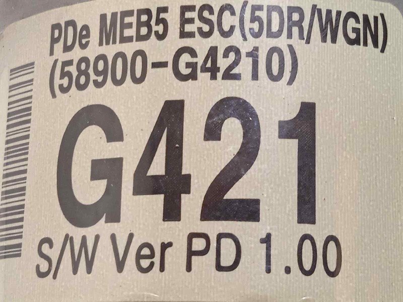 Recambio de abs para hyundai i30 (pd) klass referencia OEM IAM 58920G4210 6158941600 G458922500