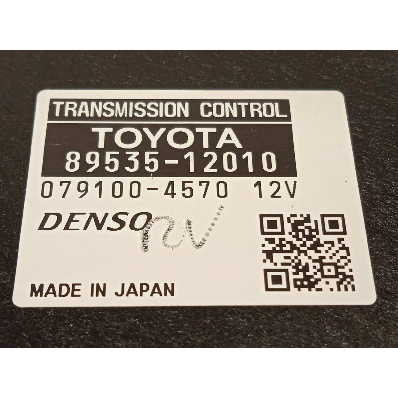 Recambio de centralita cambio automatico para toyota auris 1.8 16v (híbrido) referencia OEM IAM 8953512010  