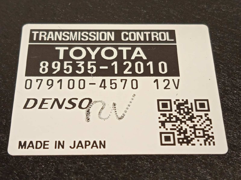 Recambio de centralita cambio automatico para toyota auris 1.8 16v (híbrido) referencia OEM IAM 8953512010  
