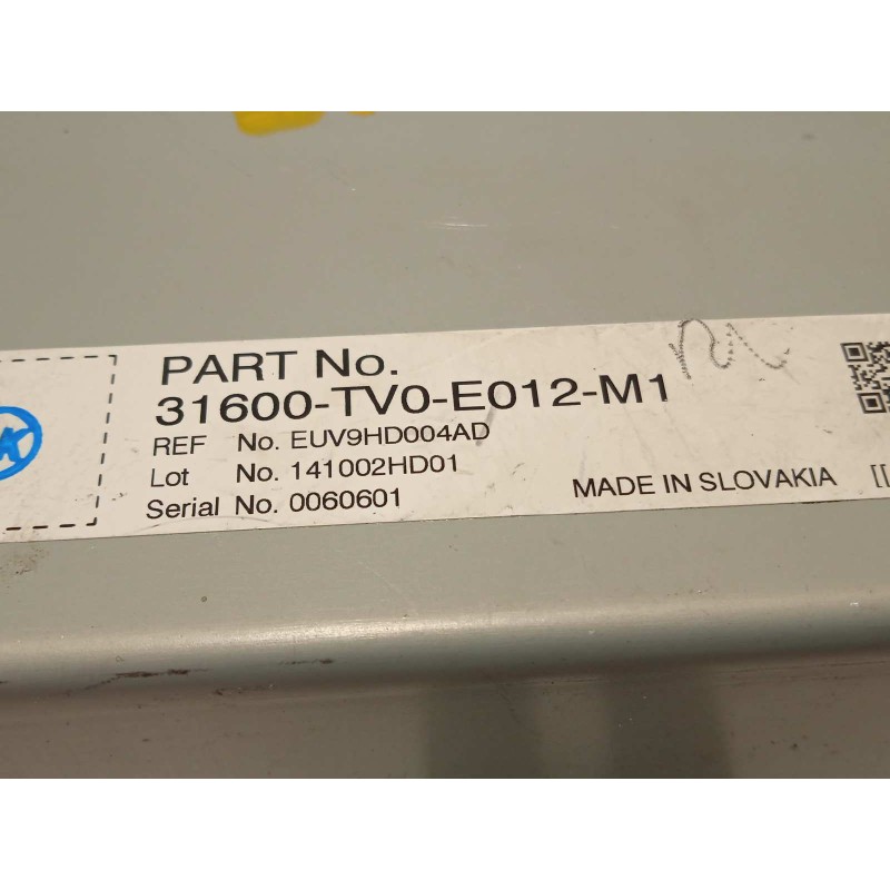 Recambio de modulo electronico para honda cr-v 1.6 dtec cat referencia OEM IAM 31600TV0E012M1  