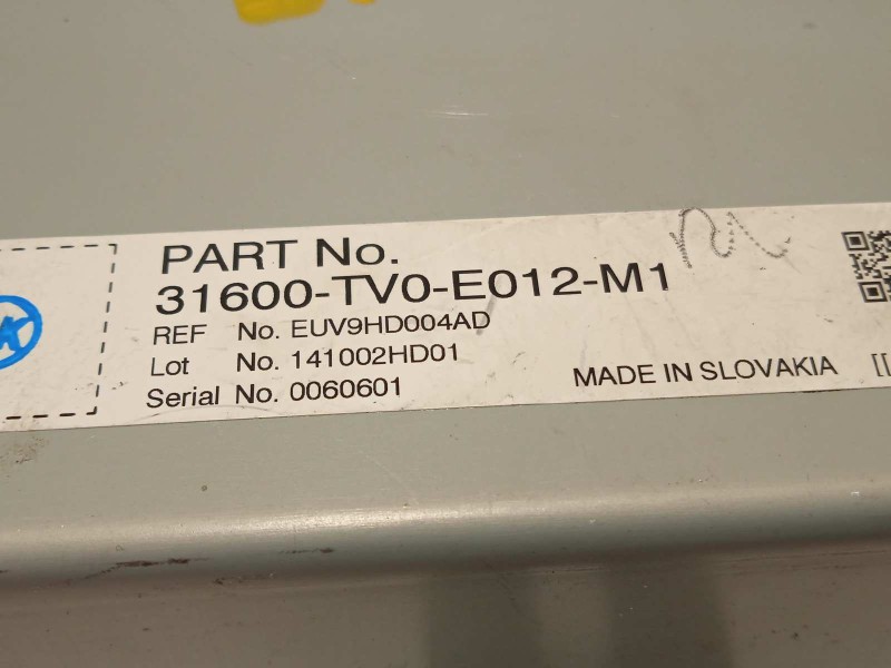 Recambio de modulo electronico para honda cr-v 1.6 dtec cat referencia OEM IAM 31600TV0E012M1  