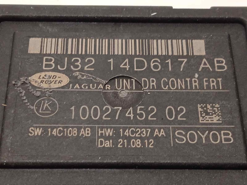 Recambio de modulo confort para land rover evoque pure referencia OEM IAM BJ3214D617AB  LR028517