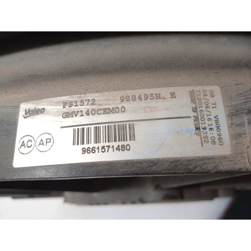 Recambio de electroventilador para citroën c4 lim. live edition referencia OEM IAM 9661571480 1253K4 9828719880