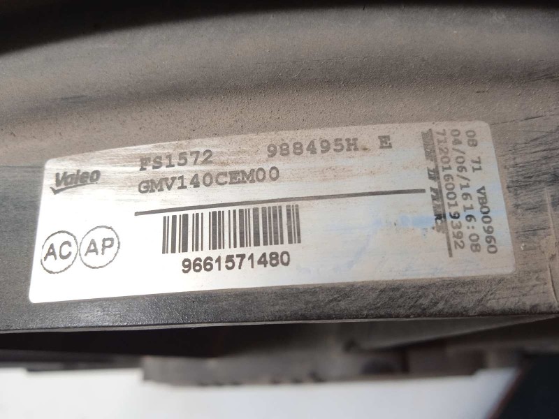 Recambio de electroventilador para citroën c4 lim. live edition referencia OEM IAM 9661571480 1253K4 9828719880