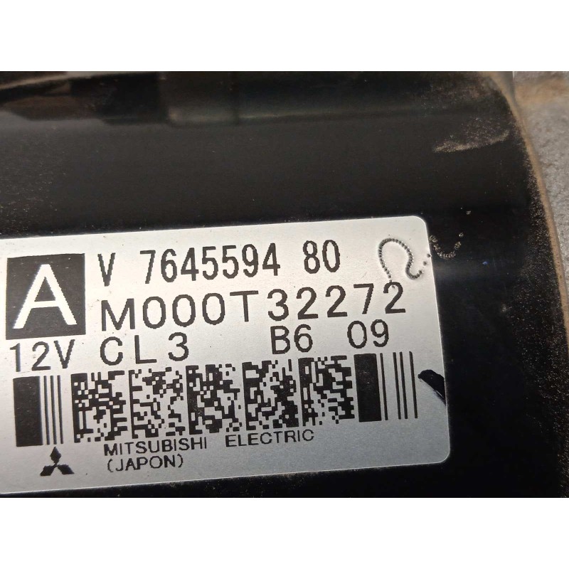 Recambio de motor arranque para citroën c4 lim. live edition referencia OEM IAM V764559480 V764559080 M000T32272