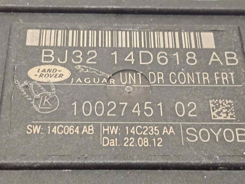 Recambio de modulo confort para land rover evoque pure referencia OEM IAM BJ3214D618AB  LR028518