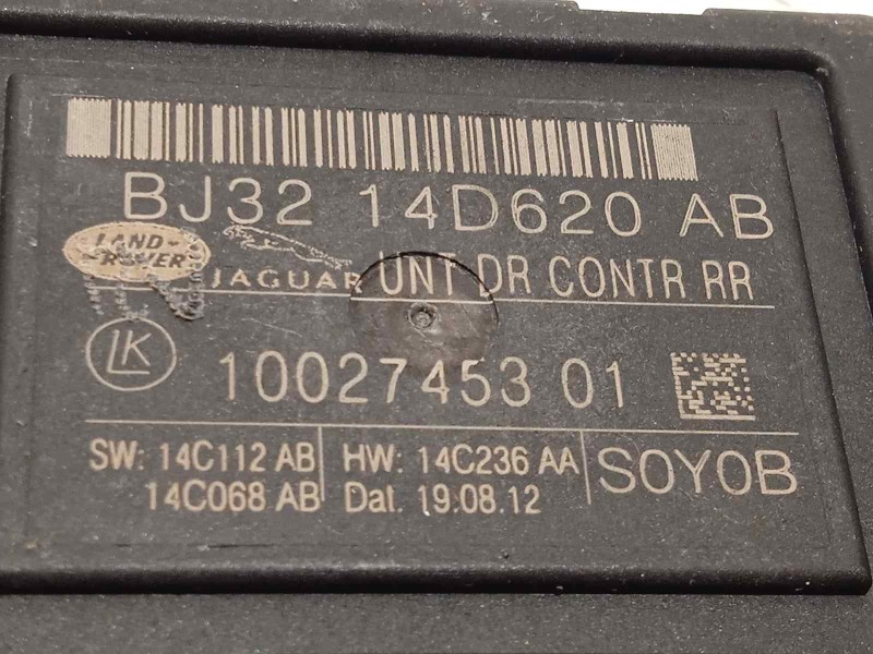 Recambio de modulo confort para land rover evoque pure referencia OEM IAM BJ3214D620AB  LR028519
