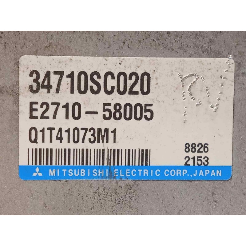 Recambio de centralita direccion para subaru forester s12 2.0 diesel cat referencia OEM IAM 34710SC020  