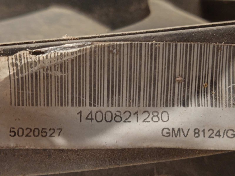 Recambio de electroventilador para fiat scudo (270) 1.6 referencia OEM IAM 1400821280  