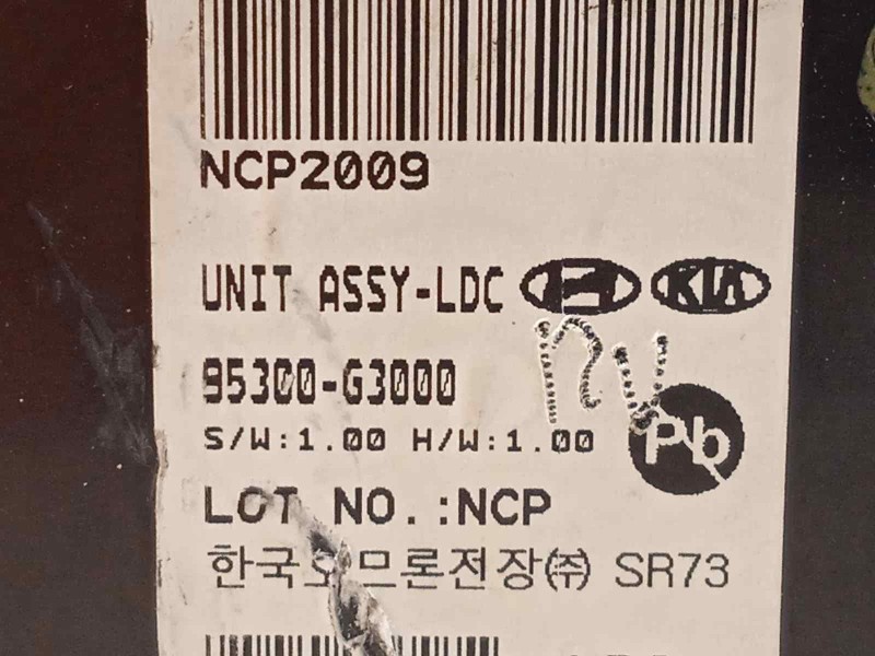 Recambio de modulo electronico para hyundai i30 (pd) 1.0 tgdi cat referencia OEM IAM 95300G3000  