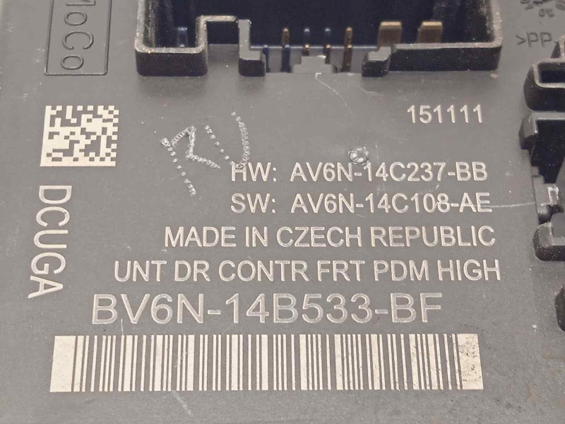 Recambio de modulo confort para ford focus lim. (cb8) trend referencia OEM IAM BV6N14B533BF  1872916