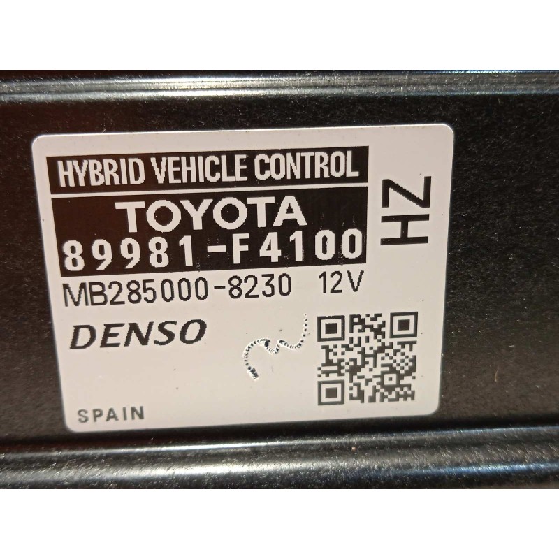 Recambio de modulo electronico para toyota c-hr referencia OEM IAM 89981F4100  MB2850008230