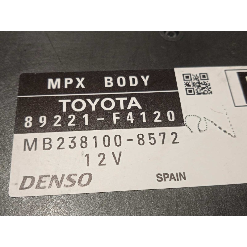 Recambio de modulo electronico para toyota c-hr referencia OEM IAM 89221F4120  