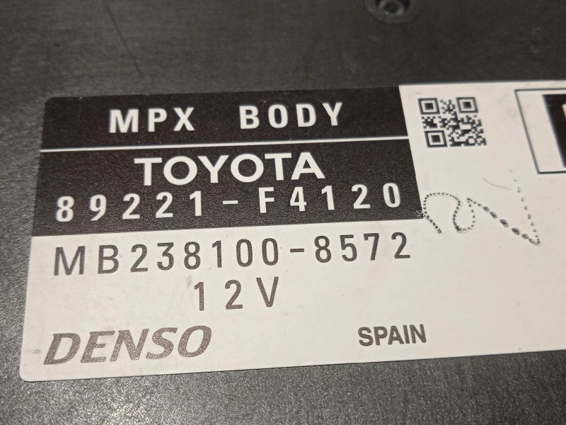 Recambio de modulo electronico para toyota c-hr referencia OEM IAM 89221F4120  