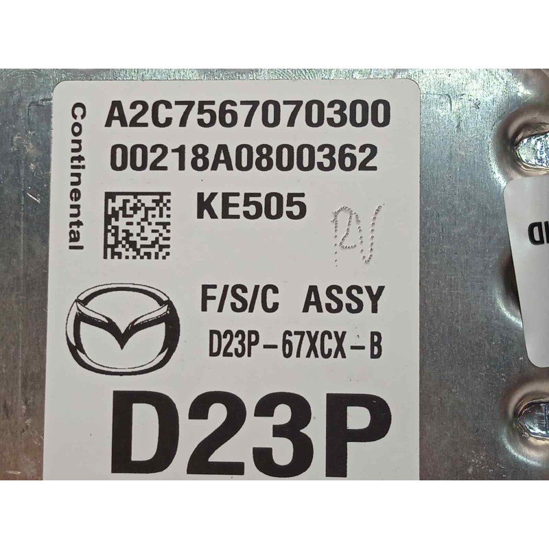 Recambio de modulo electronico para mazda 2 lim. () 1.5 16v cat referencia OEM IAM D23P67XCXB A2C7567070300 D23P