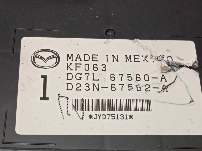 Recambio de modulo electronico para mazda 2 lim. () 1.5 16v cat referencia OEM IAM DG7L67560A  D23N67562A