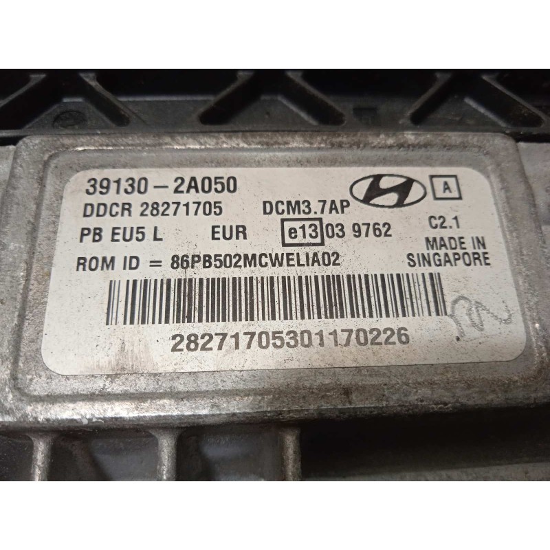 Recambio de centralita motor uce para hyundai i20 comfort referencia OEM IAM 391302A050  DCM37AP